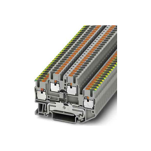 Phoenix Contact Schutzleiter-Reihenklemme 5,2 mm, grau PTTB 2,5-PE/L